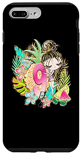 iPhone 7 Plus/8 Plus 9th Birthday Summer Pool Party Beach Girl Kids Case
