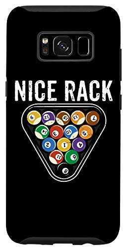 Galaxy S8 Funny Billiards Vintage 8 Ball Pool Player Nice Rack Case