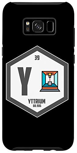 Galaxy S8 Plus  Yttrium Chemical Element Periodic Table -For Nerds and Geeks Case