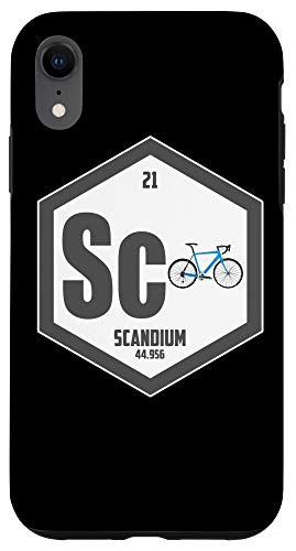 iPhone XR Scandium Chemical Element Periodic Table For Nerds and Geeks Case