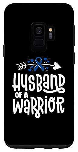 Galaxy S9 Check Your Colon Cancer Awareness Colorectal Blue Ribbon Case