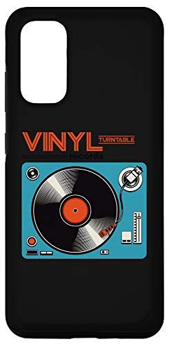 Galaxy S20 Retro LP Vinyl Record Turntable Player DJ Music Gift Case