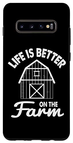 Galaxy S10 Plus  Life Is Better On The Farm Cute Farm To Table Case