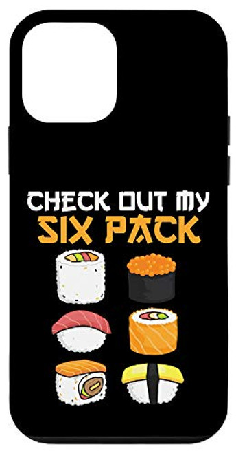iPhone 12 mini check out my six-pack Sushi lover gym Japanese funny sushi Case iPhone 12 mini check out my six-pack Sushi lover gym Japanese funny sushi Case