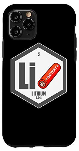 iPhone 11 Pro Lithium Chemical Element Periodic Table -For Nerds and Geeks Case