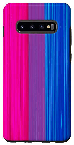 Galaxy S10 Plus  Bisexual Pride Flag Paint Strokes Case