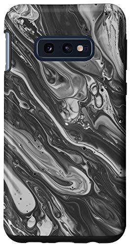 Galaxy S10e gray scale-paint-colourful-painting- cell phone case Case