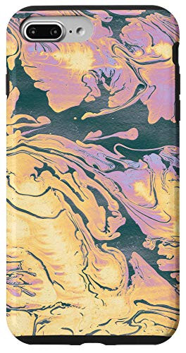 iPhone 7 Plus/8 Plus Stylish Oil Slick Paint Splash Protective Smartphone Case