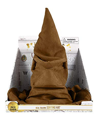 Harry Potter Real Talking Sorting Hat Animated Costume, Brown