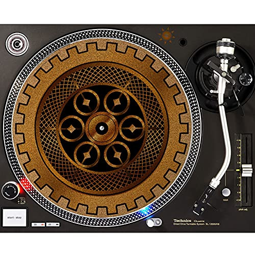 DJ Turntable Premium Cork Slipmat - Biomechanical Watch