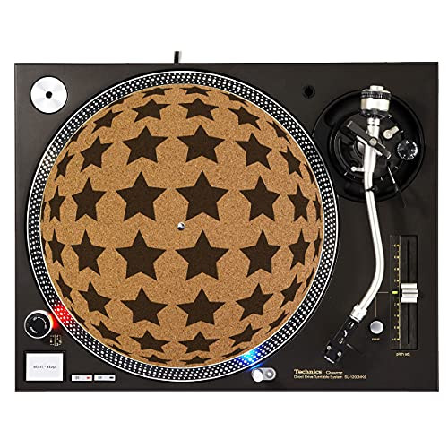 DJ Turntable Premium Cork Slipmat - Stars Beyond Spheres