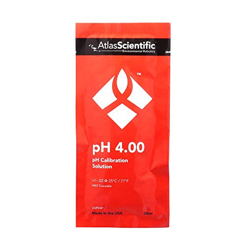 Atlas Scientific pH 4.00 Calibration Solution Pouches