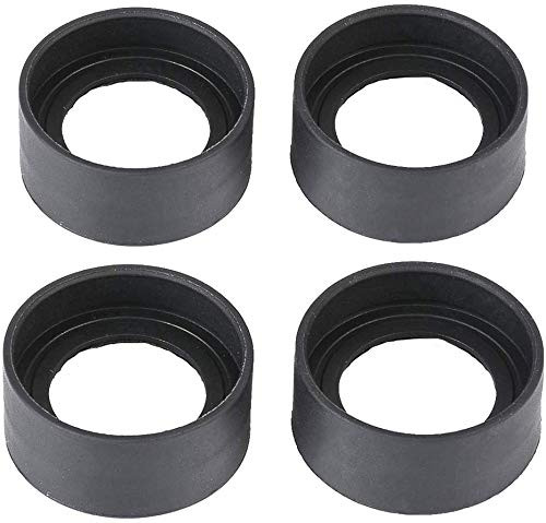 KOPPACE 2 Pairs for 32-36mm Stereo Microscope Eye Guards Binocular Flat Angle Rubber Eyepiece Eye Guards Cups Shield