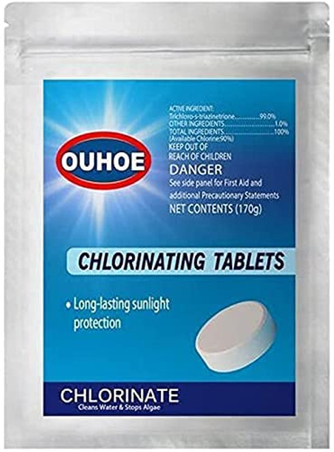 Chlorine Pool Tablets- Chlorinating Tablets Swimming Pool- Chlorine Swimming Pool Tablet Tablets Chlorine -170pcs-