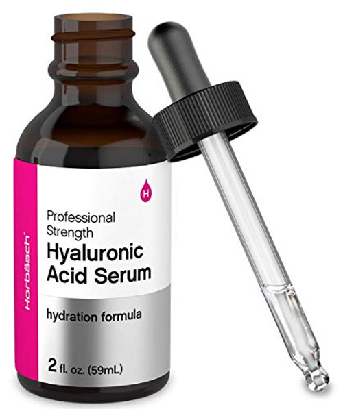 Hyaluronic Acid Serum - 2 oz - Paraben and SLS Free Moisturizer Supplement - Crafted for the Face and Skin - by Horbaach Hyaluronic Acid Serum - 2 oz - Paraben and SLS Free Moisturizer Supplement - Crafted for the Face and Skin - by Horbaach