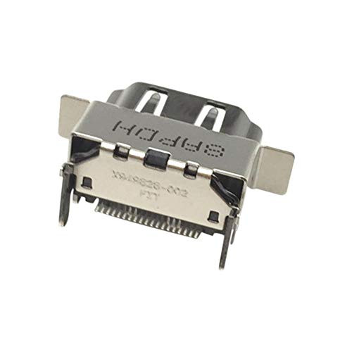 Meijunter 1080P 2.1 HDMI Port Socket Replacement for Microsoft Xbox One X Motherboard - HD Outlet Adapter Interface Connector Repair Parts