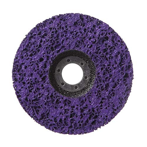 125mm Poly Strip Disc Abrasive Wheel Paint Rust Removal Clean for Angle Grinder