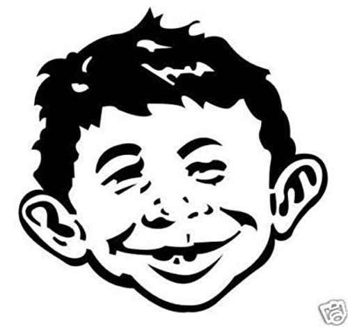 Alfred E. Neuman - Mad Magazine Decal by Check Custom Design