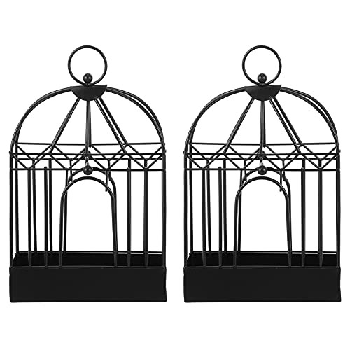 EXCEART Mosquito Coil Holder Retro Iron Insect Mosquito Coil Bracket Incense Holder Retro Portable Iron Mosquito Coil Incense Burner Metal Frame for Home 2Pcs