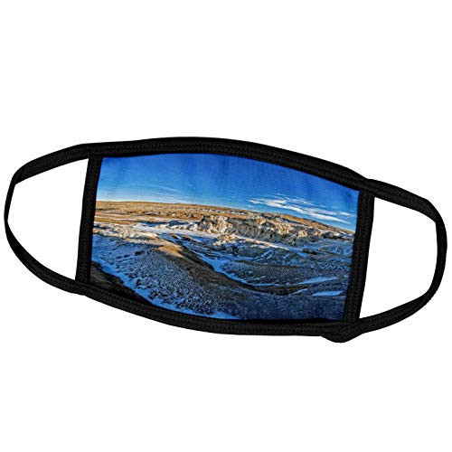 3dRose Winter View at Paint Mines- Colorado - Face Covers -fc-172042-1-