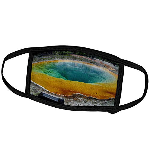 3dRose Morning Glory Pool Yellowstone National Park - Face Covers -fc-17291-1- 3dRose Morning Glory Pool Yellowstone National Park - Face Covers -fc-17291-1-
