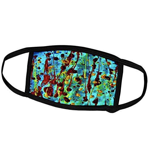 3dRose Costasonlineshop Painting - Colorful Pattern Paint - Face Masks -fm-236440-3-