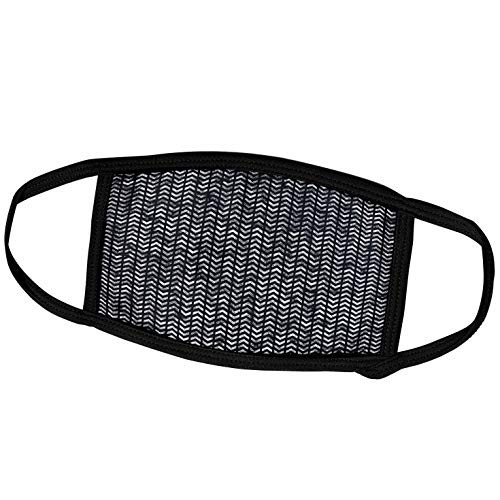 3dRose Anne Marie Baugh - Chalkboard - Chalked Herringbone Pattern On A Chalkboard Background - Face Masks -fm-251642-2- 3dRose Anne Marie Baugh - Chalkboard - Chalked Herringbone Pattern On A Chalkboard Background - Face Masks -fm-251642-2-