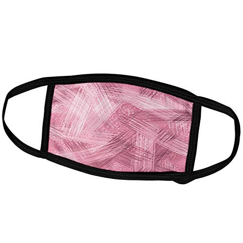 3dRose Anne Marie Baugh - Patterns - Contemporary Pink On Pink Image of Paint Brush Strokes - Face Masks -fm-317664-2- 3dRose Anne Marie Baugh - Patterns - Contemporary Pink On Pink Image of Paint Brush Strokes - Face Masks -fm-317664-2-