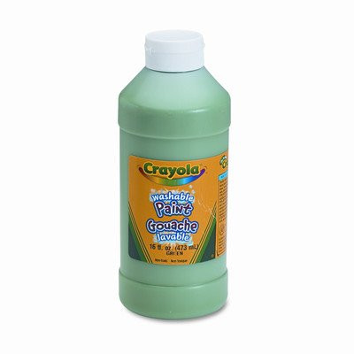 Crayola Washable Paint 16 Oz Green -Set of 2-
