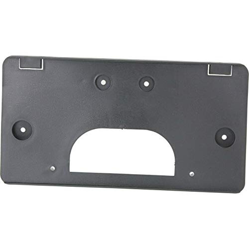 Front License Plate Bracket GM1068135 15199886 2003-2007 Fits GMC Sierra 1500 2500 3500 Textured Black- 2007 Classic