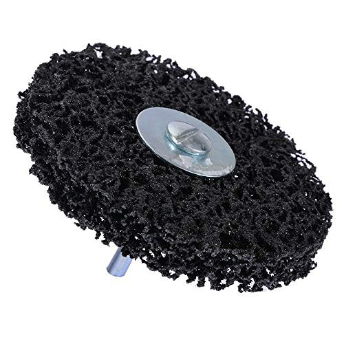 HARIKA 1pc Poly Strip Angle Grinder Wheel Discs Paint Rust Remover Clean 100mmx6mm For Abrasive Tools