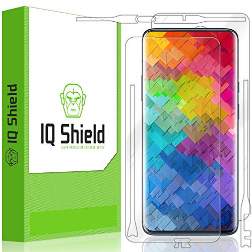 IQ Shield Full Body Skin Compatible with OnePlus 7 Pro  Plus  LiQuidSkin Clear -Full Coverage- Screen Protector HD and Anti-Bubble Film