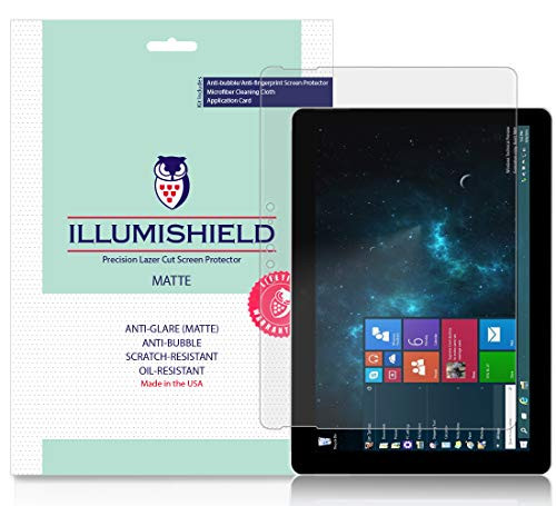 iLLumiShield Matte Screen Protector Compatible with Microsoft Surface Go -2-Pack- Anti-Glare Shield Anti-Bubble and Anti-Fingerprint PET Film