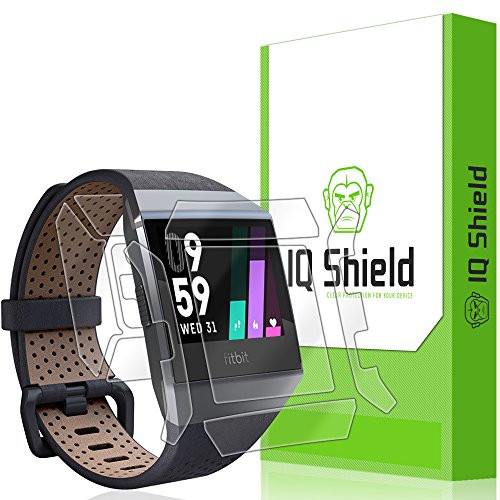 IQ Shield Full Body Skin Compatible with Fitbit Ionic Plus LiQuidSkin Clear -Full Coverage- Screen Protector HD and Anti-Bubble Film IQ Shield Full Body Skin Compatible with Fitbit Ionic Plus LiQuidSkin Clear -Full Coverage- Screen Protector HD and Anti-Bubble Film