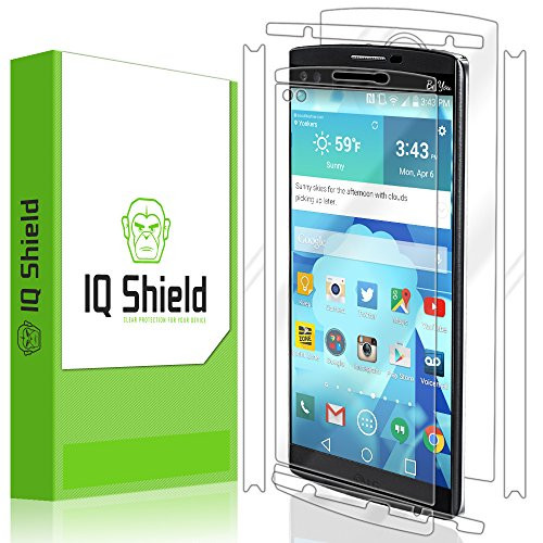 IQ Shield Full Body Skin Compatible with LG V10 Plus LiQuidSkin Clear -Full Coverage- Screen Protector HD and Anti-Bubble Film IQ Shield Full Body Skin Compatible with LG V10 Plus LiQuidSkin Clear -Full Coverage- Screen Protector HD and Anti-Bubble Film