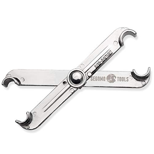 Segomo Tools Fuel Line Disconnect Scissor Tool - 5/16 Inch  and  3/8 Inch -for Fuel- A/C Line Service- Heaters- - FUEL01