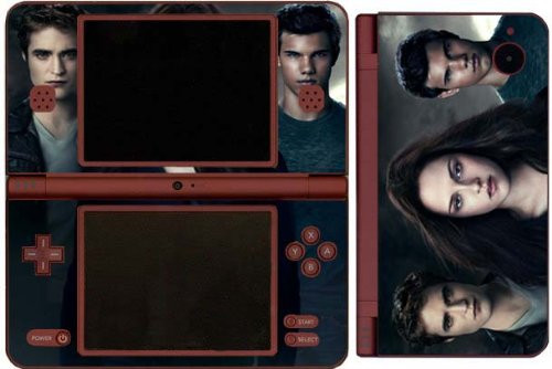 Twilight Eclipse Movie Game Skin for Nintendo DSi XL Console