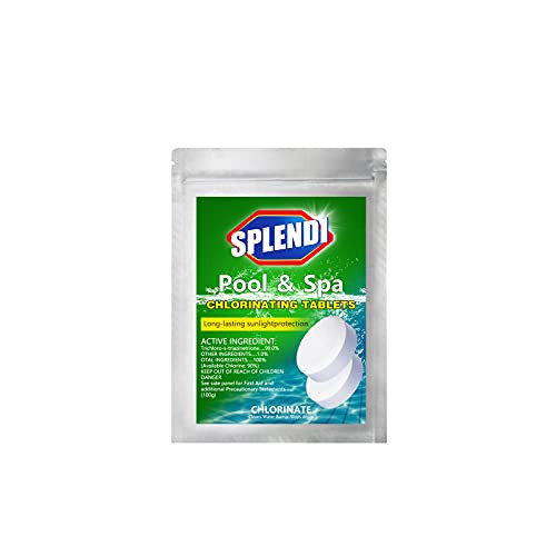 Chlorine Pool Tablets- Chlorinating Tablets Swimming Pool- 50/100/170/300/1000Pcs Chlorine Swimming Pool Tablet Tablets Chlorine -170 Pcs?Green-