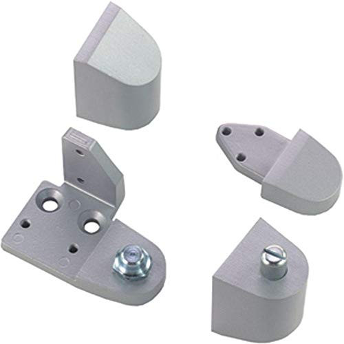 Armalite Style Storefront Door Pivot Top & Bottom Hinge Set, Aluminum, Choose Handing (Left Hand)
