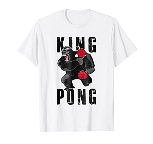 Vintage King Pong - Ping Pong Table Tennis T-Shirt