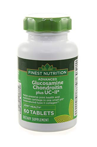 Finest Nutrition Advanced Glucosamine  and  Chondroitin Plus UC-II Tablets
