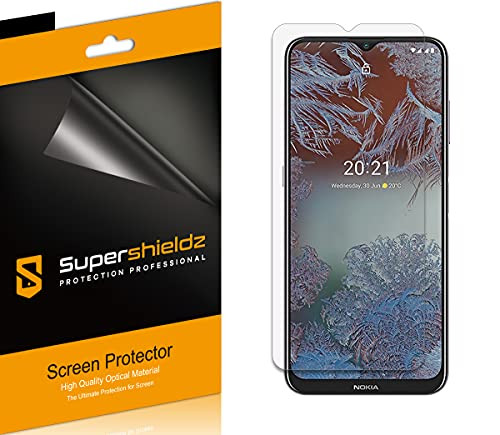`-6 Pack- Supershieldz Designed for Nokia G10 and Nokia G20 Screen Protector- Anti Glare and Anti Fingerprint -Matte- Shield