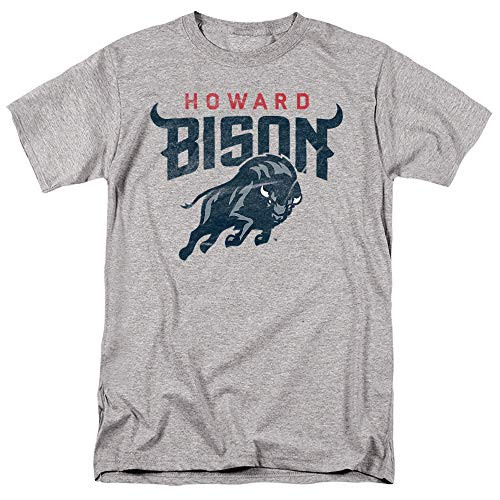 Howard University Official Distressed Primary Unisex Adult T Shirt-Distressed Primary- Small Howard University Official Distressed Primary Unisex Adult T Shirt-Distressed Primary- Small
