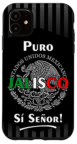 iPhone 11 Jalisco Mexico - Mexican shield from Mexican Flag Case