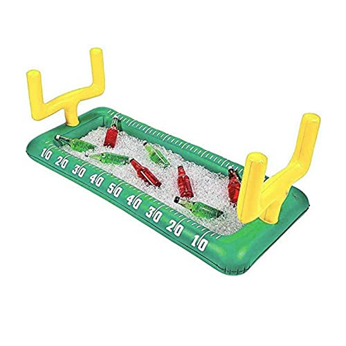 Inflatable Serving Bar Ice Serving Buffet Salad Cooler Food Fruit Drink Containers With Drain Plug Floating Tray Beverage BBQ Picnic Pool Party Supplies Inflatable Cooler