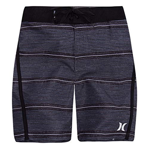 Hurley Boys' Toddler Board Shorts- Black Shoreline- 2T