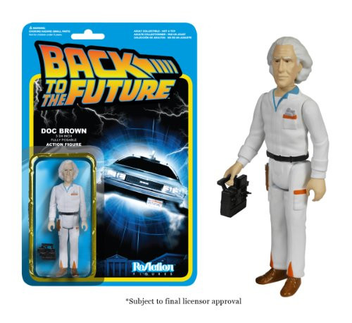 Funko Back to The Future Doc Emmett Brown ReAction Figure