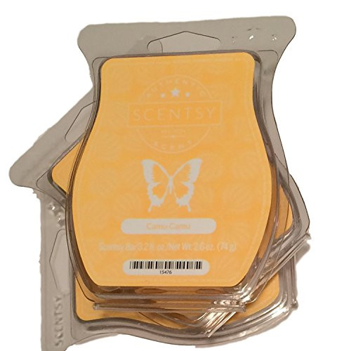Scentsy, Camu Camu, Wickless Candle Tart Warmer Wax 3.2 Oz Bar, 3-pack (3)