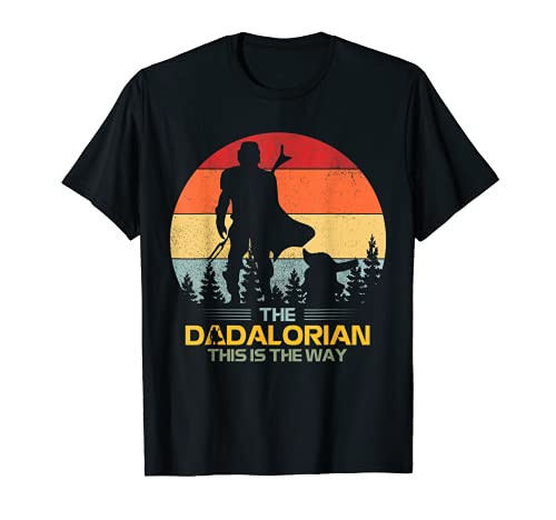 Mens Father's Day Idea This Is The Way-Dadalorian Daddy T-Shirt