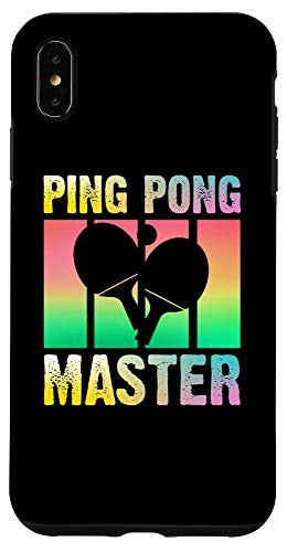 iPhone XS Max Table Tennis Ping Pong Master Case